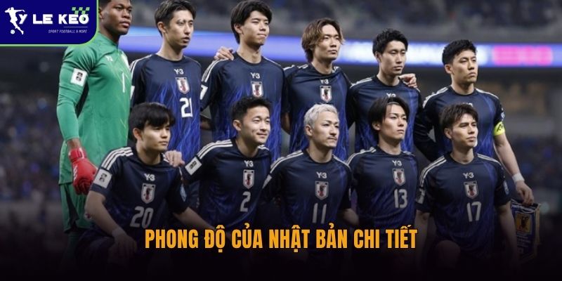 Phong độ của Nhật Bản chi tiết