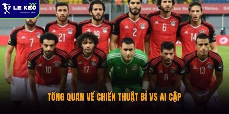 Tổng quan về chiến thuật Bỉ vs Ai Cập