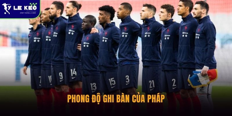 Phong độ ghi bàn của Pháp