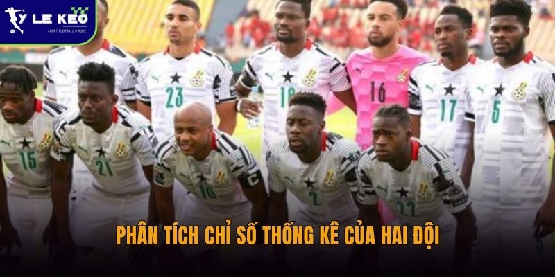 Phân tích chỉ số thống kê của hai đội