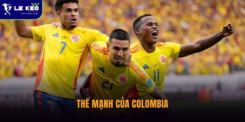 Thế mạnh của Colombia