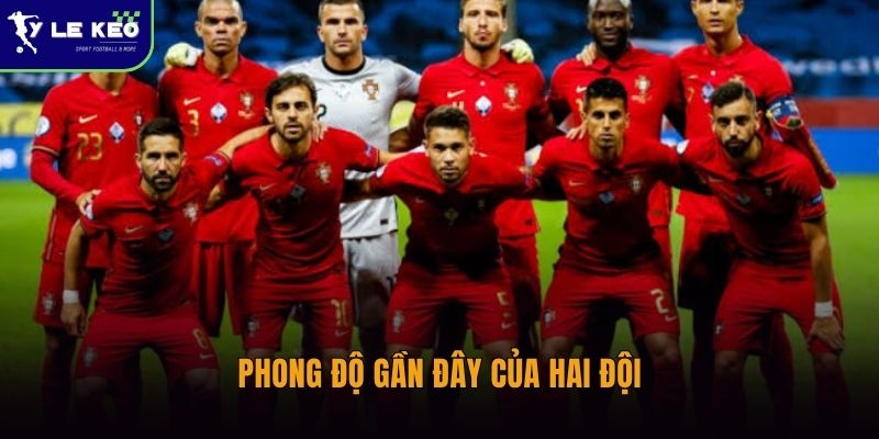 Phong độ gần đây của hai đội