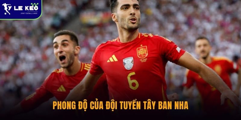 Phong độ của đội tuyển Tây Ban Nha